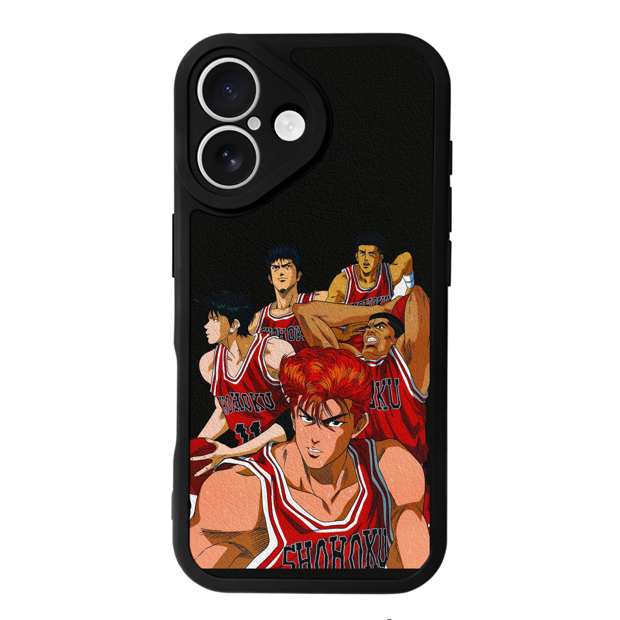 （画像用） SLAM DUNK／スラムダンク 【iPhone 16シリーズ対応】シリコンスマホケース（レザー調） 材質：シリコン